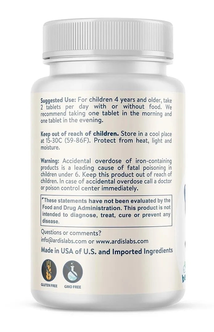 Doc's Healthy Kids Chewable Multi-Vitamin - Berry Flavor (60 Count) - Ardis Labs