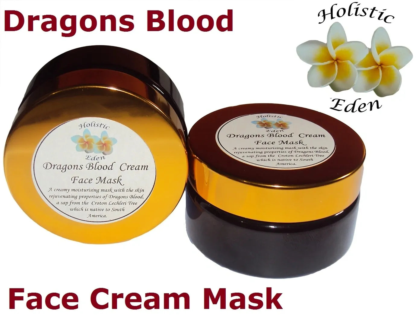 Dragons Blood Cream Face Mask Anti Aging, Anti Wrinkle Moisturising Kaolin Clay 100g