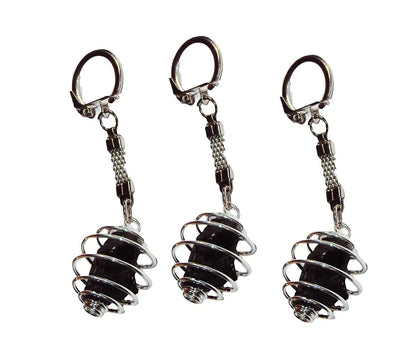 ELITE Noble Shungite MIRACLE HEALING ROUGH CUT STONE EMF Protection - Key Ring