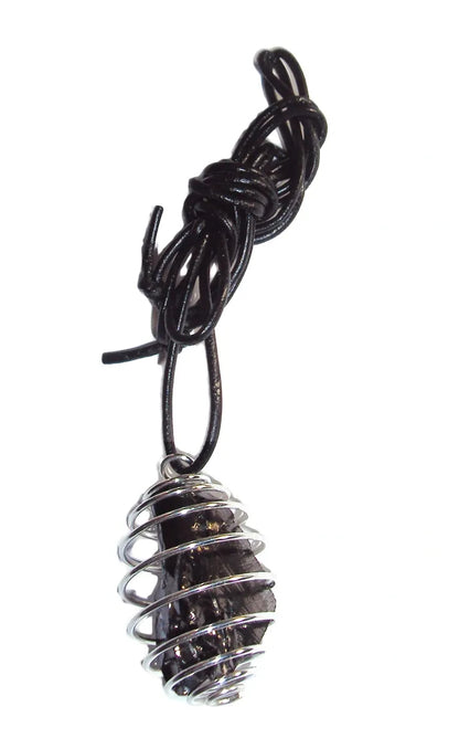 Elite Noble Shungite Pendant Necklace - EMF Protection Miracle Healing Stone 6g