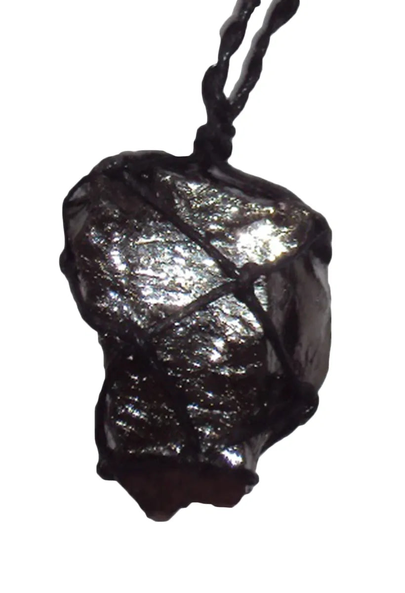 Elite Noble Shungite Pendant Necklace - EMF Protection Miracle Healing Stone