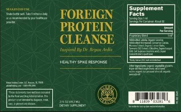 Foreign Protein Cleanse - Global Healing