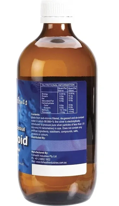 Fulhealth Industries Colloidal Silver Colloid 200ml