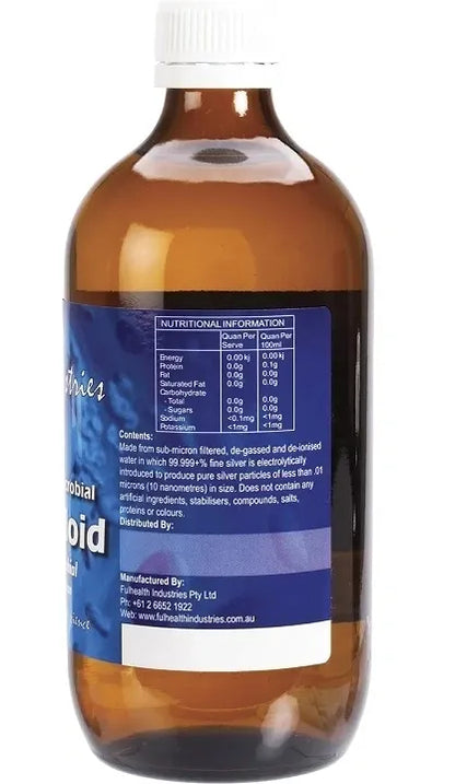 Fulhealth Industries Colloidal Silver Colloid 200ml