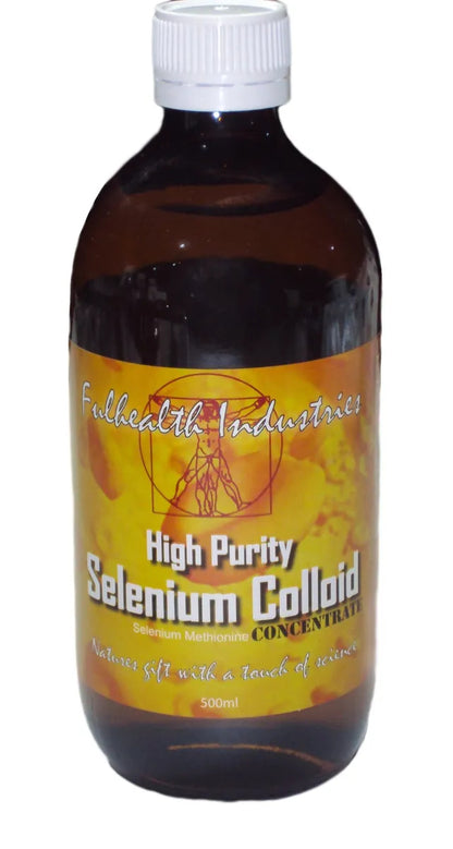 Fulhealth Selenium Colloid Concentrate 500ml - High Purity Colloidal Selenium