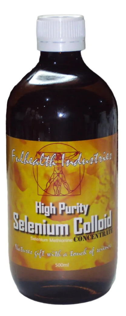 Fulhealth Selenium Colloid Concentrate 500ml - High Purity Colloidal Selenium