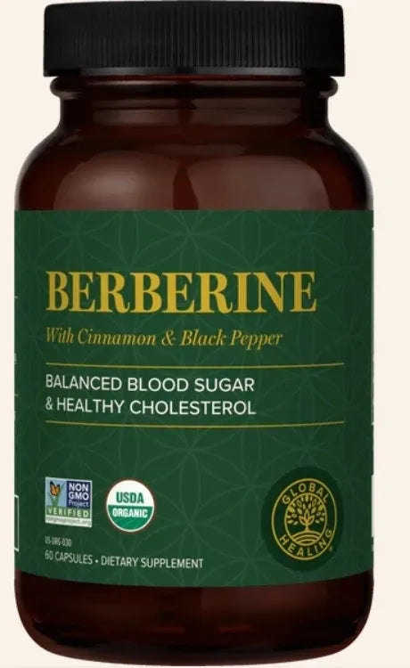 Global Healing Berberine - 30 Capsules