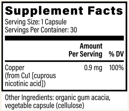 Global Healing Bio Active Copper Capsules