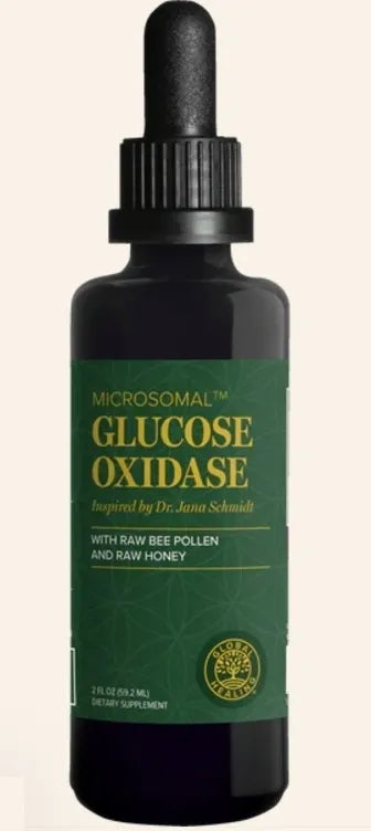Global Healing Glucose Oxidase with Bee Pollen and Raw Honey