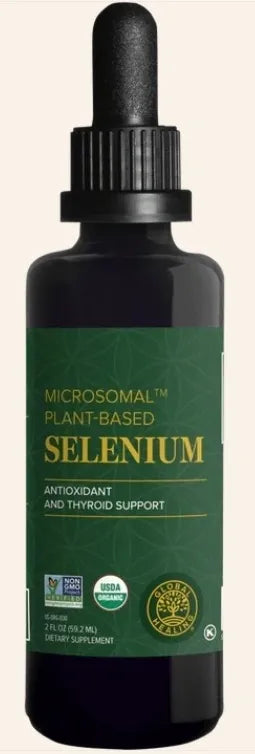 Global Healing Liquid Selenium - Plant Based - Immune Support Vegan Friendly GMO Free