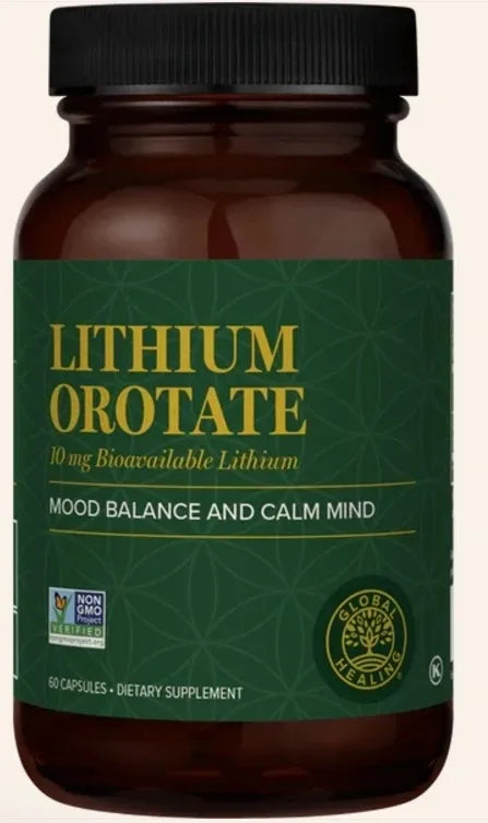 Global Healing Lithium Orotate Supplement