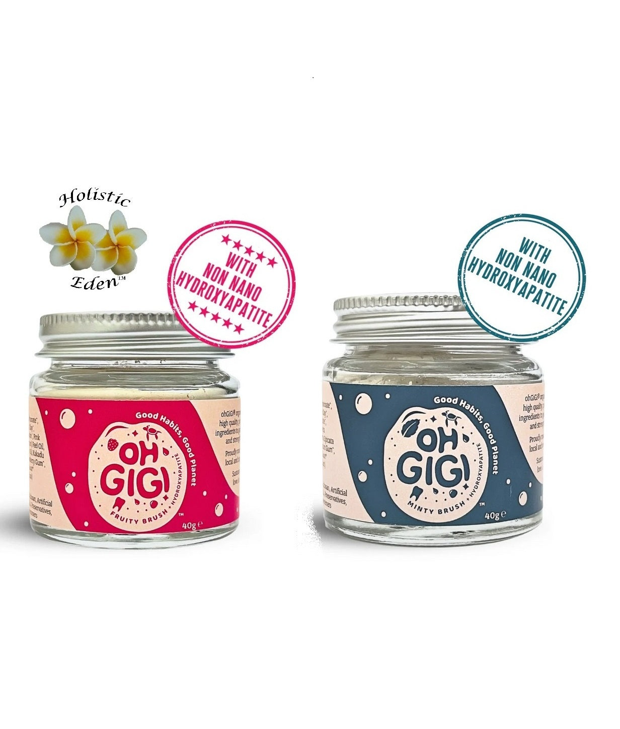 Dental Restoration Mineral Whitening Tooth Powder w/ Hydroxyapatite Ohgigi 40g