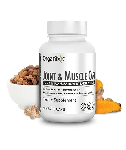 Joint & Muscle Care Innovative Inflammation Support Supplement, Frankincense, Myrrh & Triple Fermented Turmeric