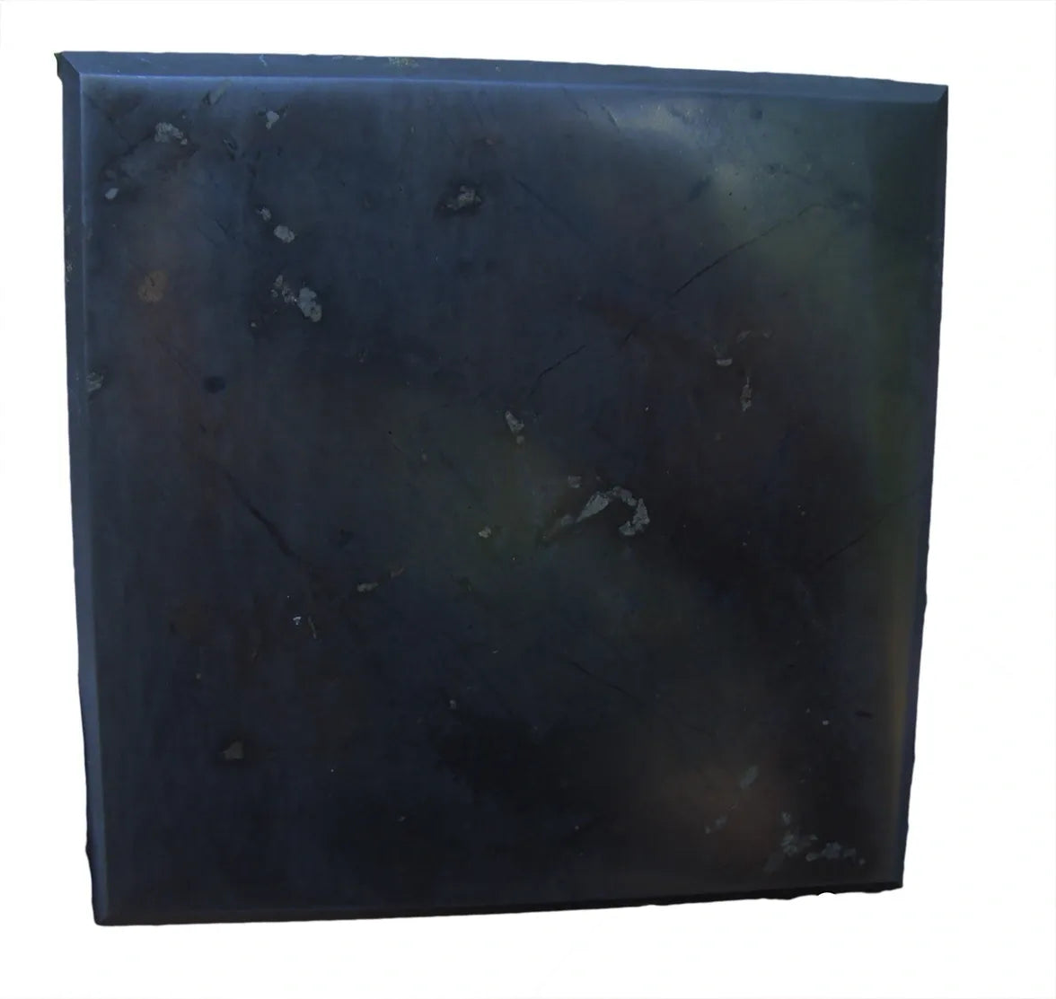 Large Shungite Plate - Stand EMF Protection Phone, Modem, Router Coaster, Stand