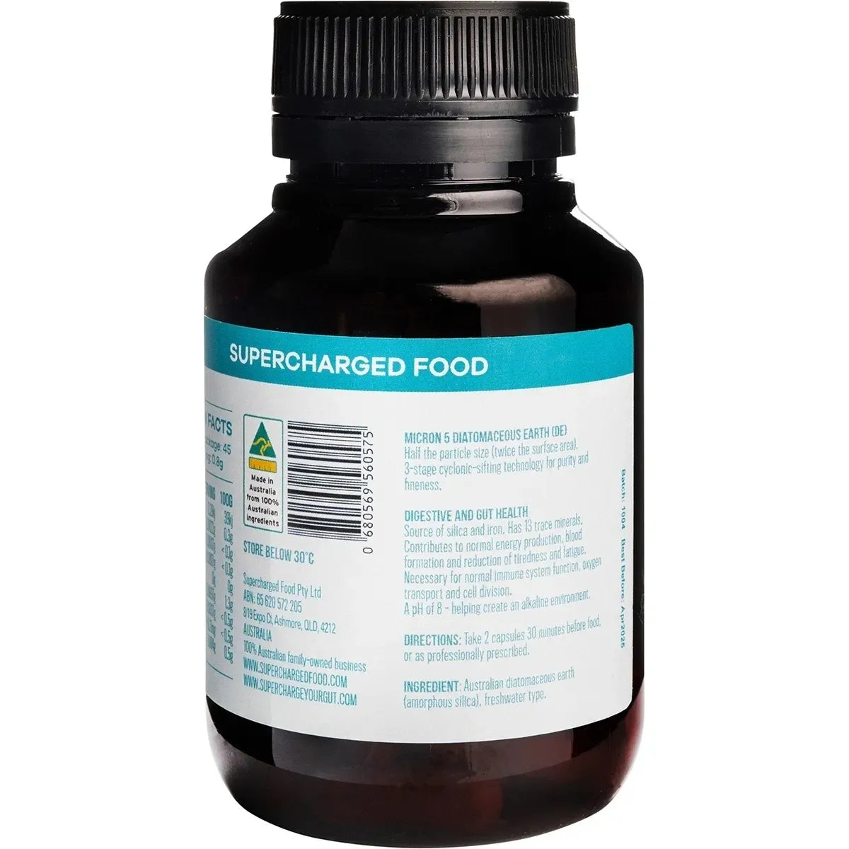 Love Your Gut Capsules Micron 5 Diatomaceous Earth 90 Caps
