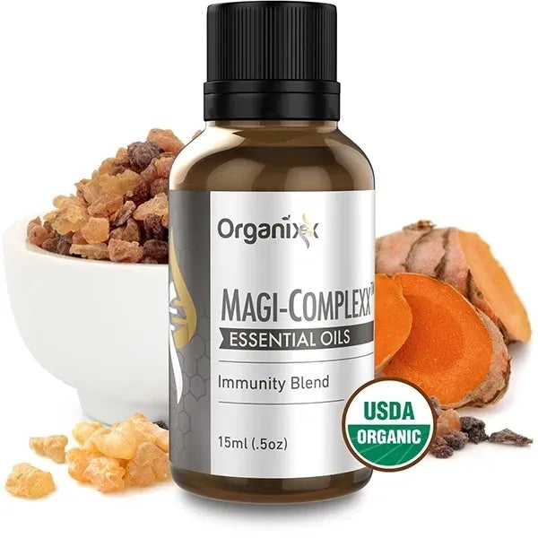 Magi Complex Essential Oil Blend - Promotes Healthy Immune, Inflammation Response & Assists with Free Radicals