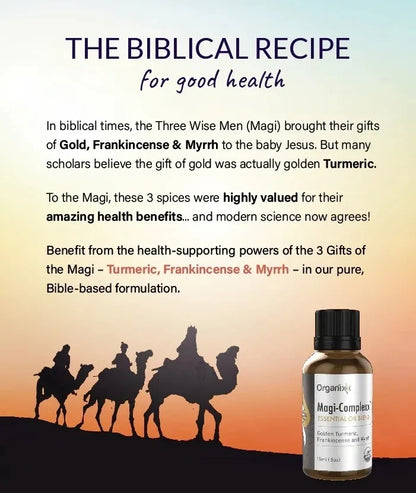 Magi Complex Essential Oil Blend - Promotes Healthy Immune, Inflammation Response & Assists with Free Radicals