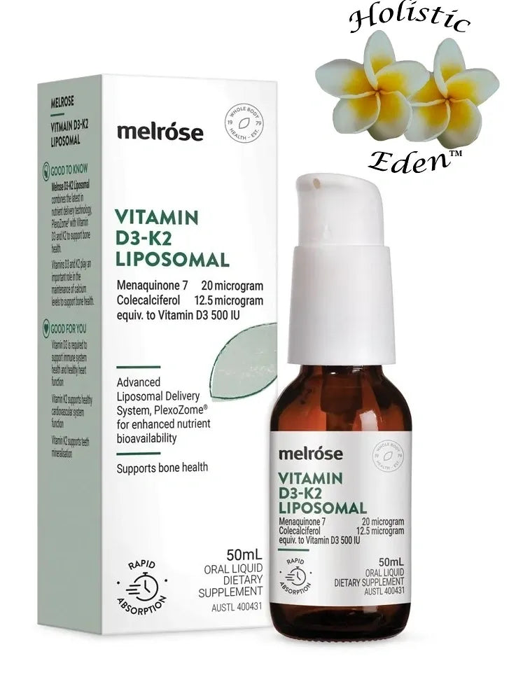 Melrose Liposomal Vitamin D3-K2 Oral Liquid 50ml