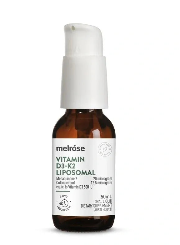 Melrose Liposomal Vitamin D3-K2 Oral Liquid 50ml