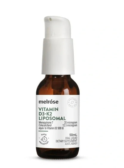 Melrose Liposomal Vitamin D3-K2 Oral Liquid 50ml