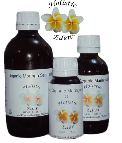 Moringa Oil 100% Pure Cold Pressed ORGANIC Moringa Oleifera Therapeutic Grade