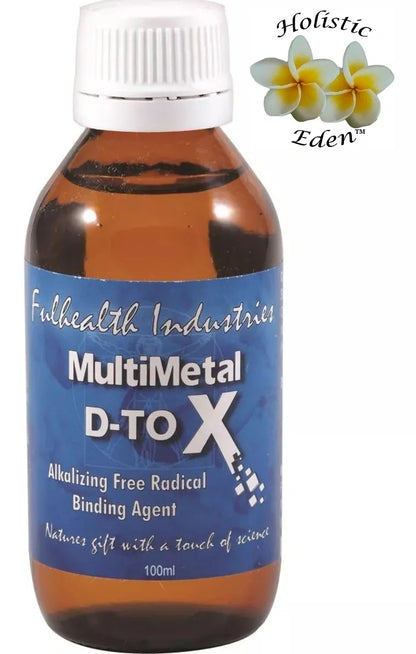 MultiMetal D-ToX Heavy Metal Detox, Chelation Fulhealth Industries 100ml