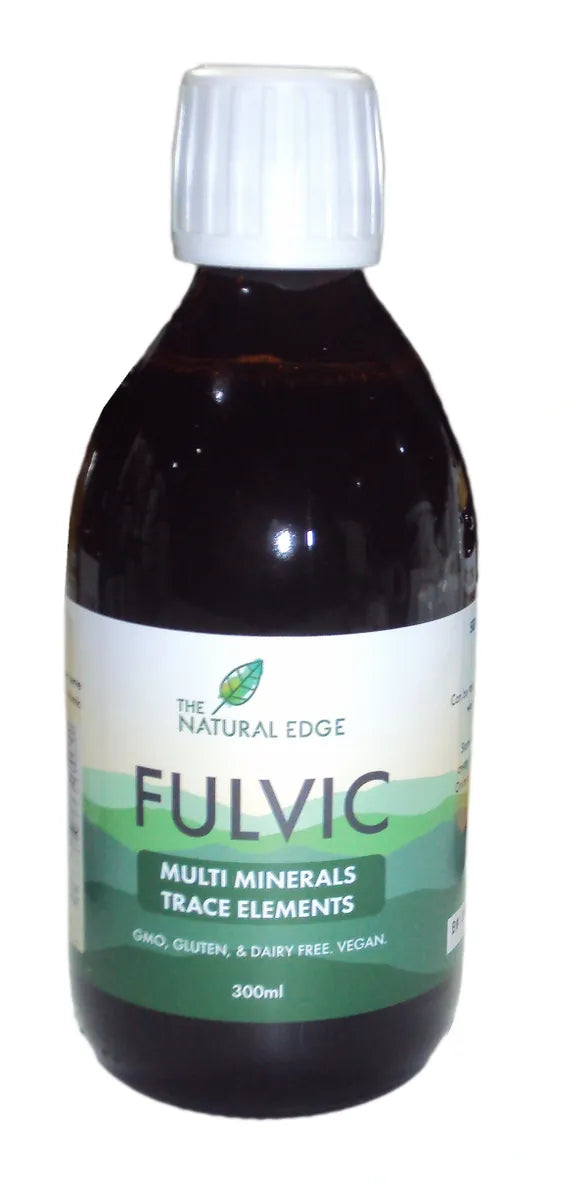 Natural Edge Fulvic Acid 100% Pure Organic Liquid Mineral Supplement