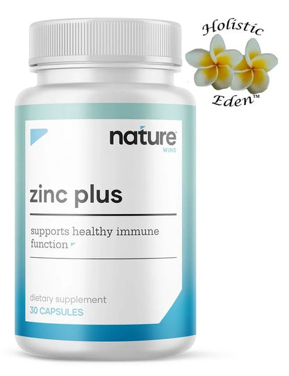 Nature Wins Zinc Plus - 30 Capsules