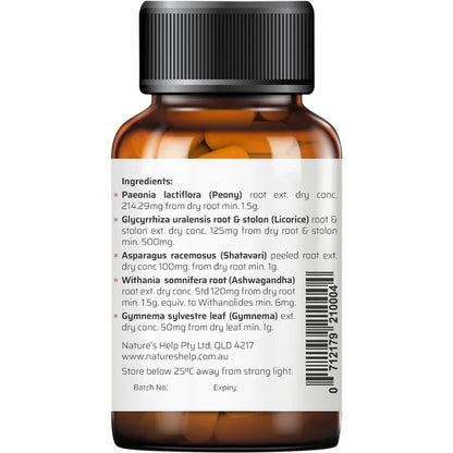 Nature's Help Meno Femin Libido and Body Health Capsules 60 Caps Hormone Balance