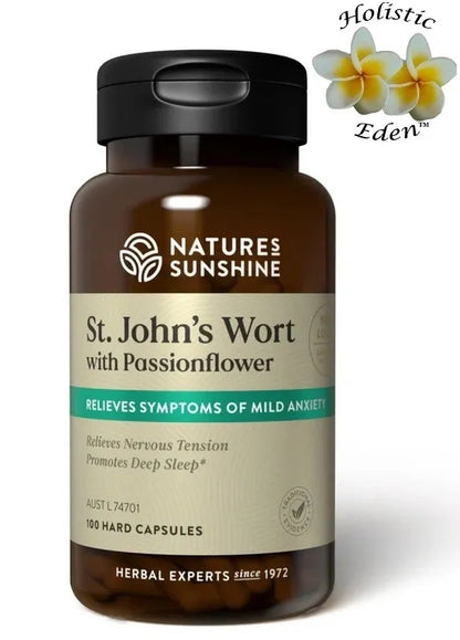 Nature's Sunshine St. John's Wort with Passionflower 100c