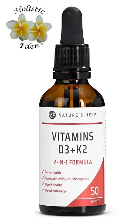 Natures Help Vitamin D3 - K2 50ml