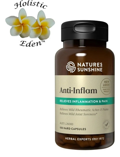 Natures Sunshine Anti Inflam Arthritis Pain Relief Devils Claw Antiflamatory 100