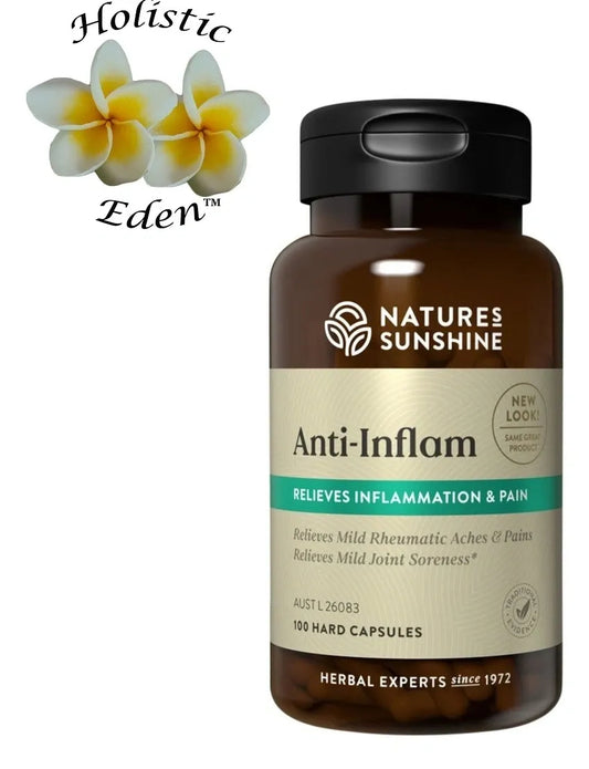 Natures Sunshine Anti Inflam Arthritis Pain Relief Devils Claw Antiflamatory 100