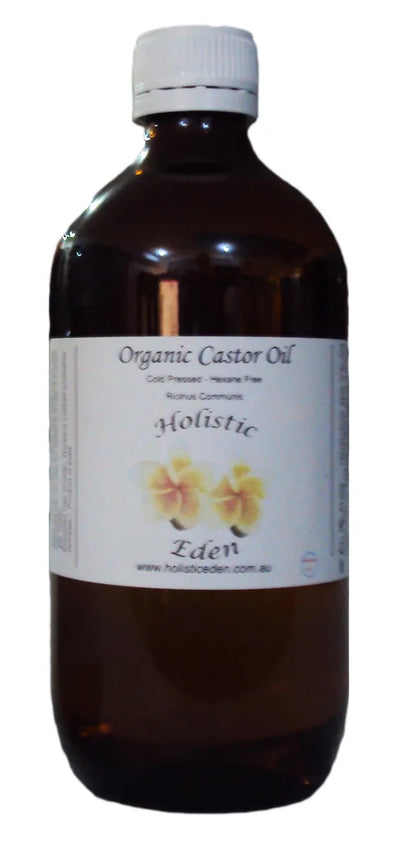 ORGANIC Castor Oil 100% Pure Cold Pressed Premium Grade Hexane Free