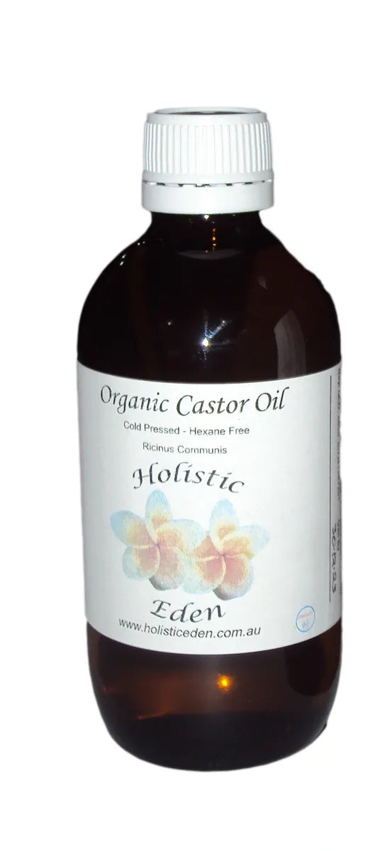 ORGANIC Castor Oil 100% Pure Cold Pressed Premium Grade Hexane Free