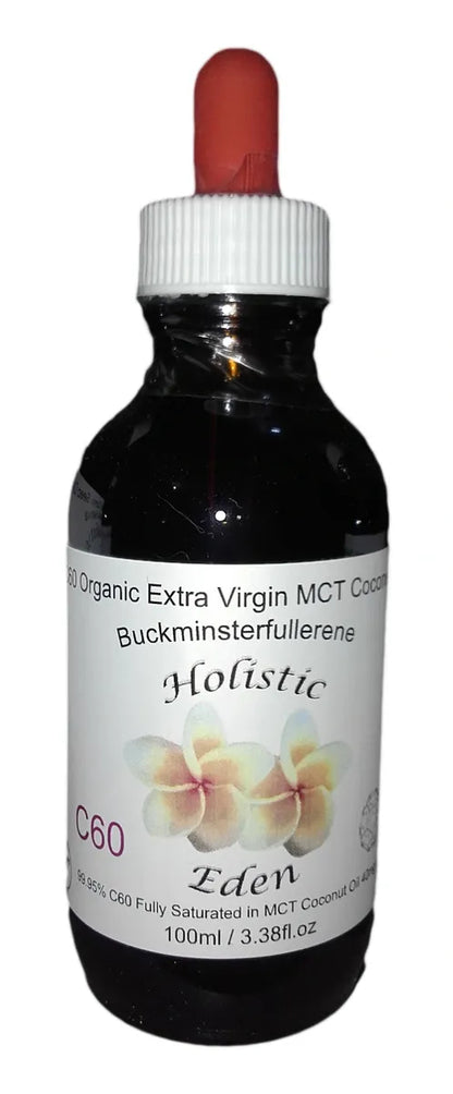ORGANIC MCT SUBLIMED C60 Coconut Oil Carbon 60 Fullerene 99.99% Extra Virgin