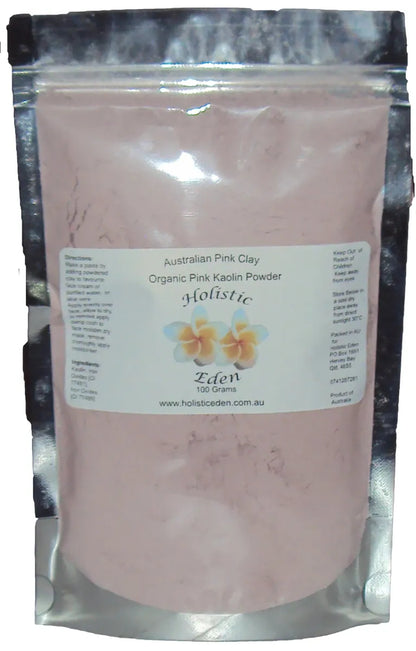Organic Australian Pink Clay Powder Skin Mask