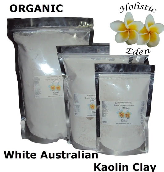 Organic Australian White Kaolin Clay Powder Dry Sensitive Skin Mask 400g