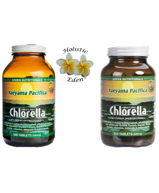 Organic GREEN NUTRITIONALS Yaeyama Pacifica Chlorella 200 Tablets