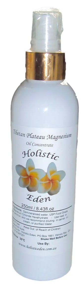 Organic Tibetan Magnesium Chloride Oil Highly Concentrated 250ml