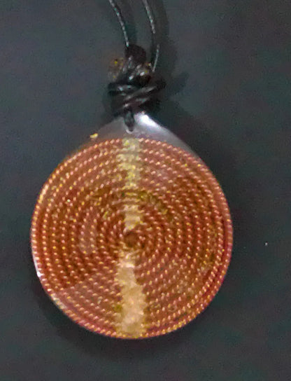 Orgonite Seed of Life Pendant Tensor Rings, All 9 Solfeggio Frequencies