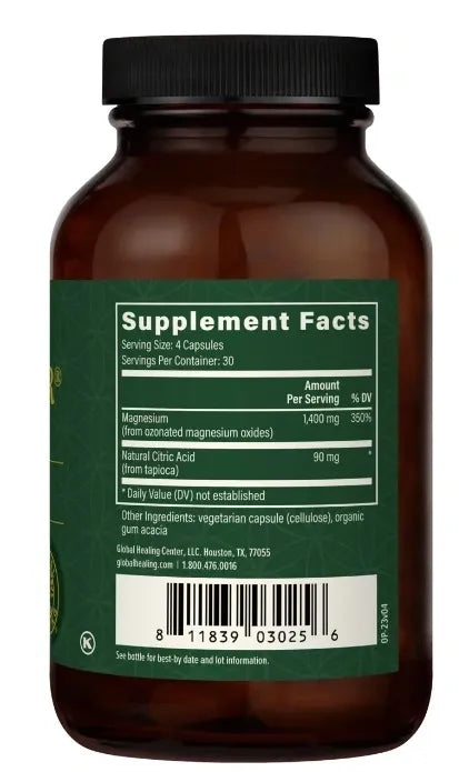 Oxy Powder Natural Digestive Cleanse - Global Healing 120 Caps