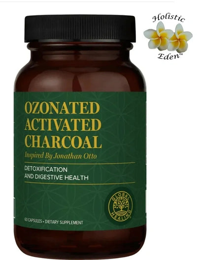 Ozonated Activated Charcoal 60 Capsules from Coconut