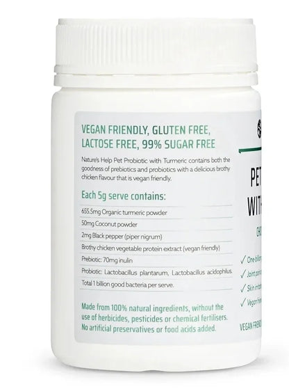 Pet Probiotic with Turmeric Powder – 150g