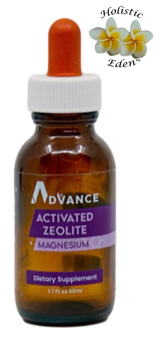 Pure Liquid Advanced Zeolite Activated Zeolite Drops w/ Magnesium Chelation Detox