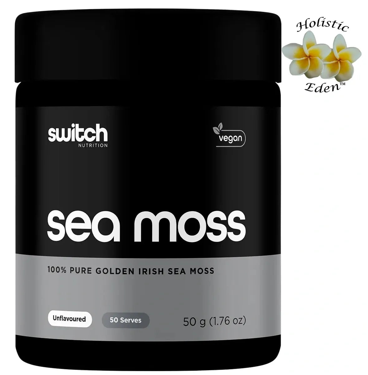 Sea Moss 100% Pure Micronised Golden Irish Sea Moss Organic Wildcrafted 50g