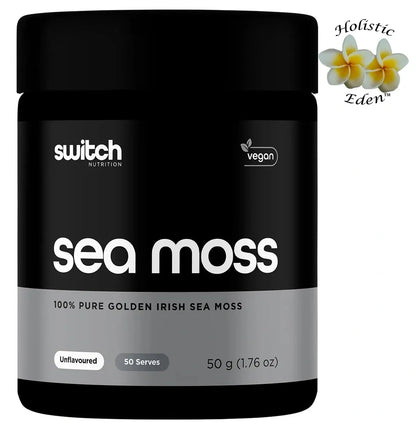 Sea Moss 100% Pure Micronised Golden Irish Sea Moss Organic Wildcrafted 50g
