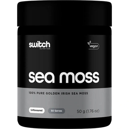 Sea Moss 100% Pure Micronised Golden Irish Sea Moss Organic Wildcrafted 50g