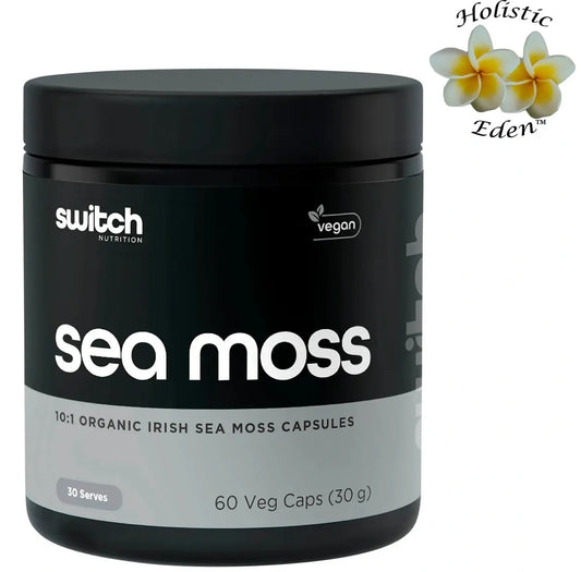Sea Moss Micronised Canadian Golden Irish Sea Moss Organic Wildcrafted Capsules