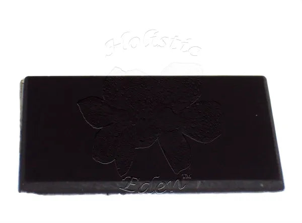 Shungite Phone Plate, Mobile Phone EMF Protection Plate 30mm x 40mm Polished